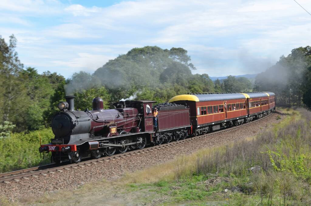 The Lachlan Valley Railway is coming to Albury with a full head of steam. Picture: RICHARD WHITFORD