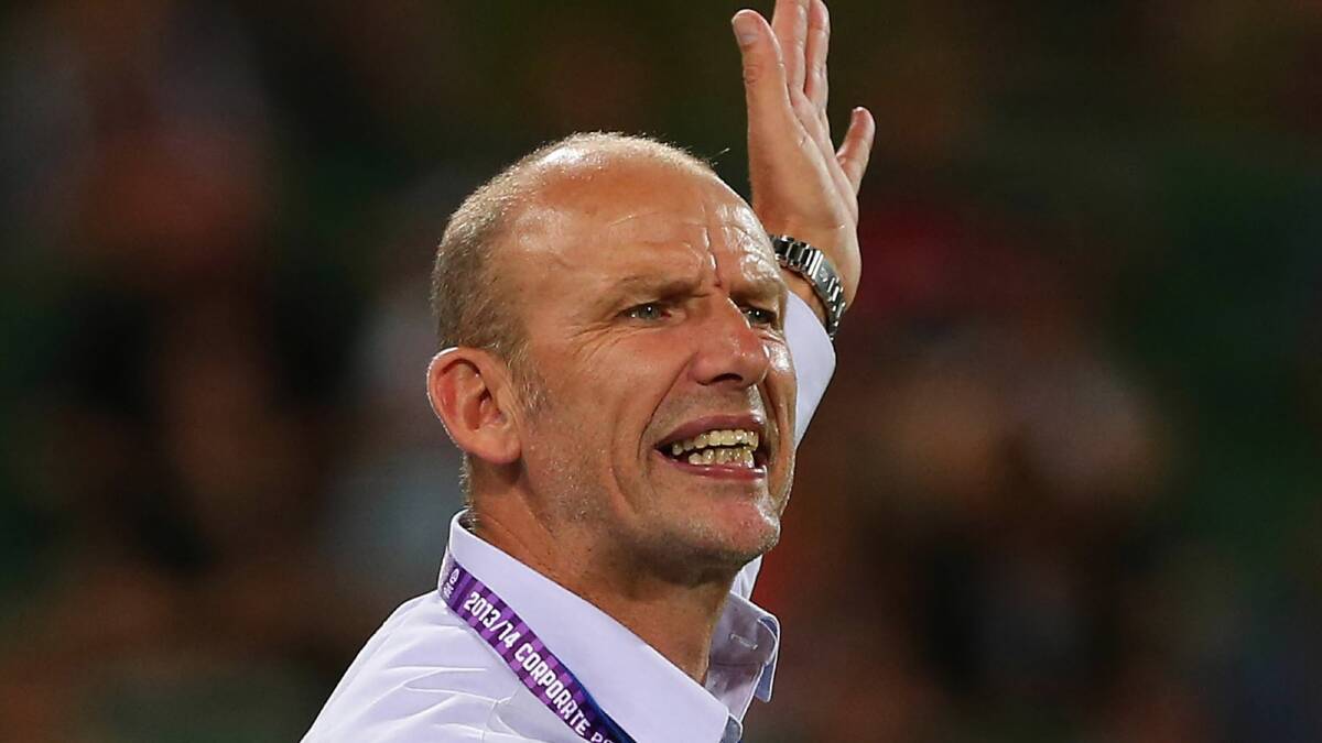 Kenny Lowe has slammed the A-League for scheduling this weekend's Border match on such a hot day. Picture: GETTY IMAGES
