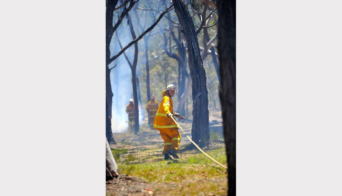 Bilpin bushfire. Picture: Kylie Pitt