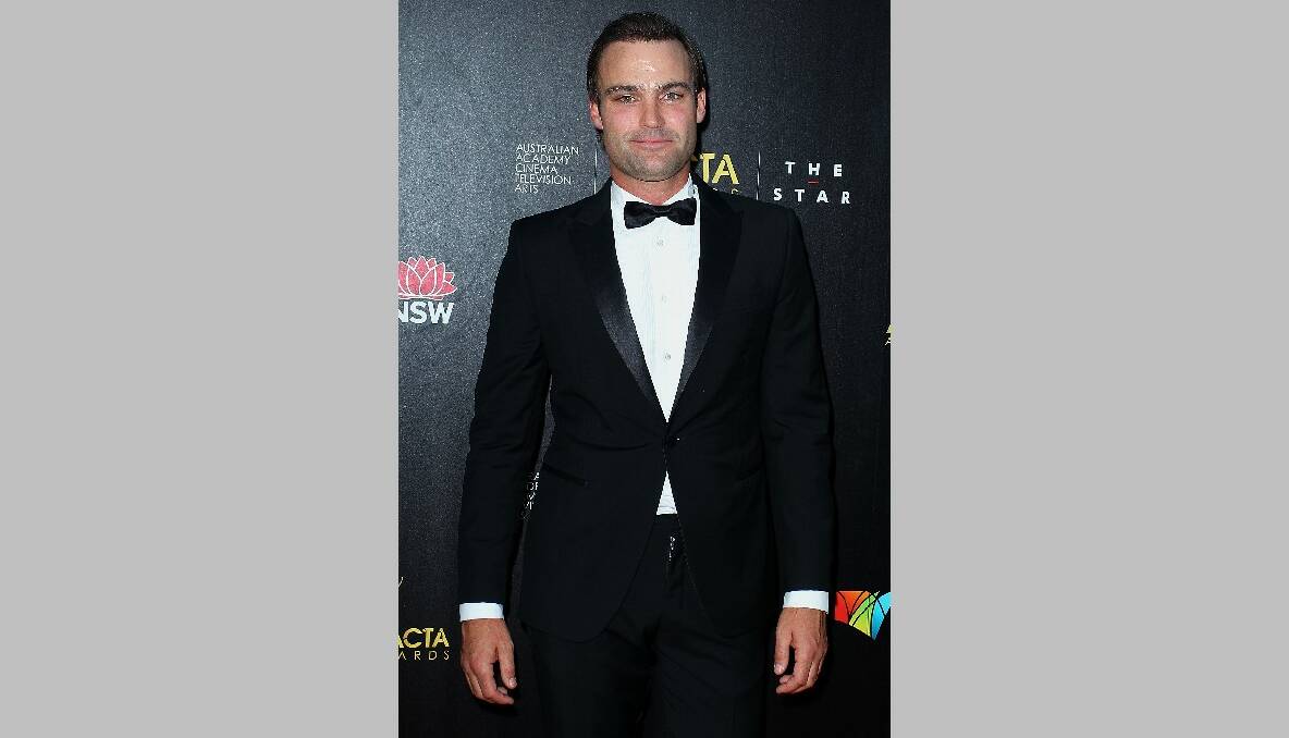Matthew LeNevez arrives at the 2nd Annual AACTA Awards. Photo by Lisa Maree Williams/Getty Images