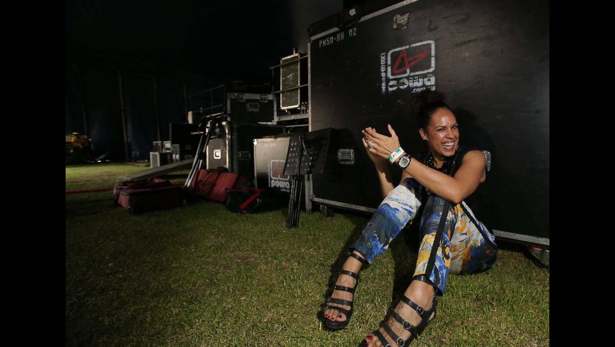 Music lovers and musicians braved the heat to attend the Port Fairy Folk Festival over the weekend. Photo: The Standard