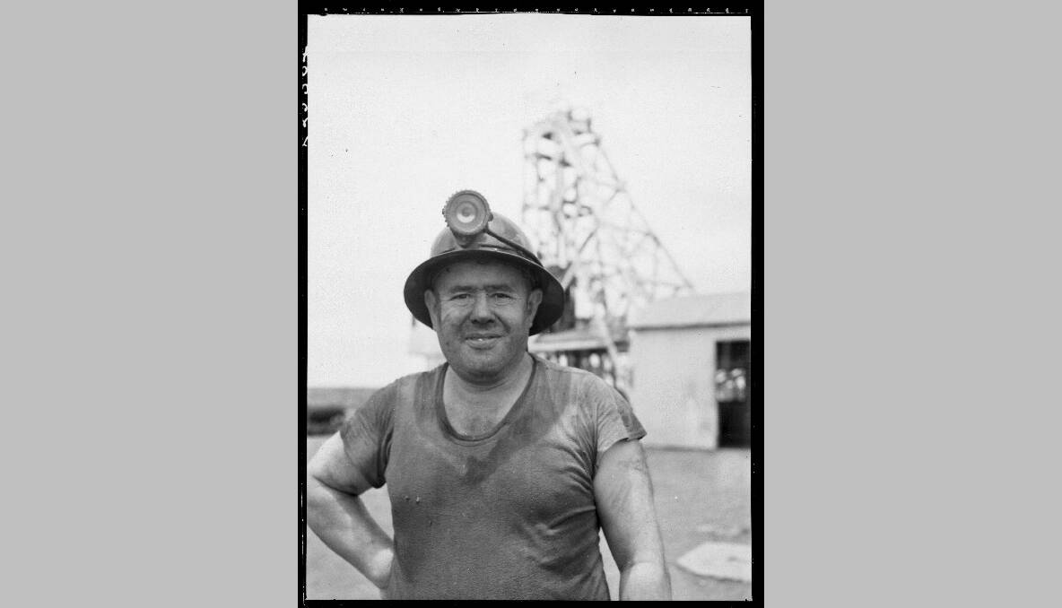 A gold miner at Nobles Knob mine, Tennant Creek, 1958. Photo: National Archives of Australia