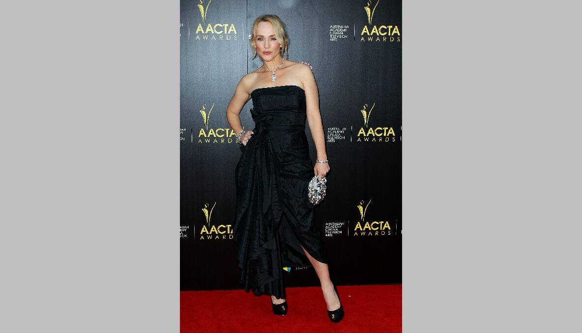 Susie Porter arrives at the 2nd Annual AACTA Awards. Photo by Lisa Maree Williams/Getty Images