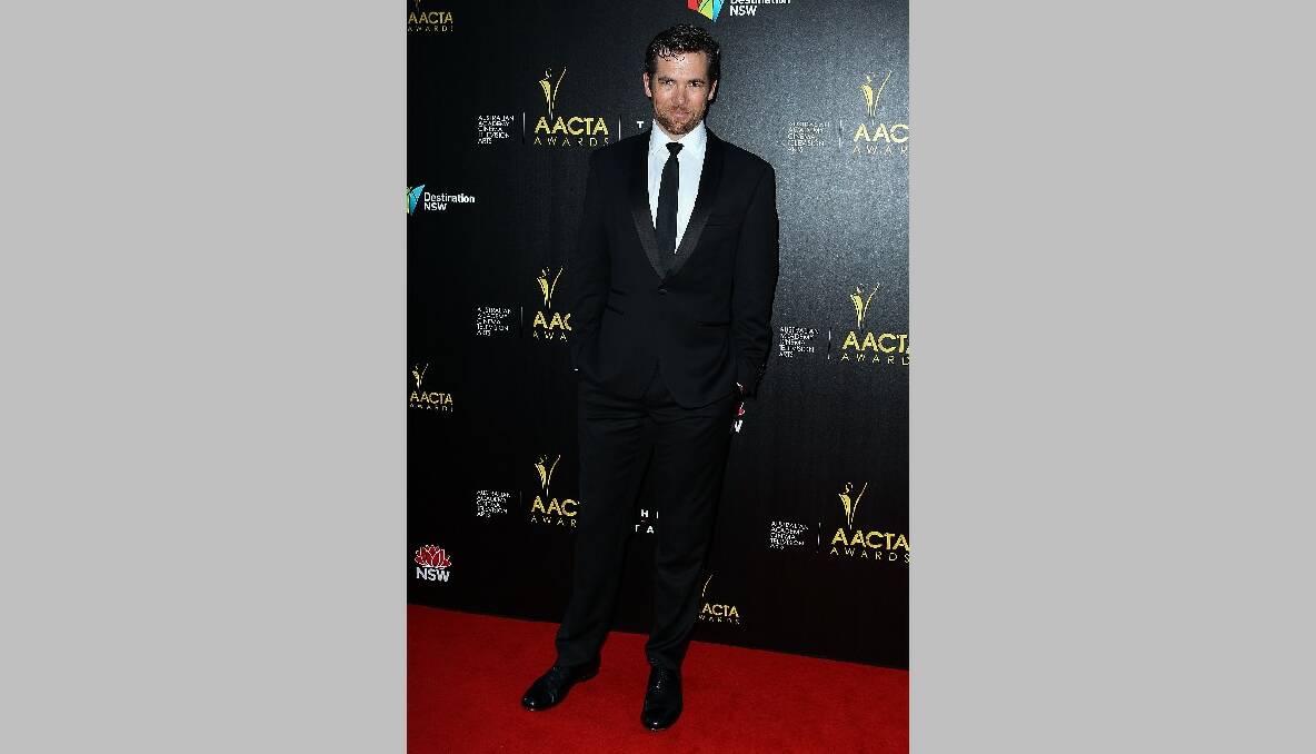Patrick Brammell arrives at the 2nd Annual AACTA Awards. Photo by Lisa Maree Williams/Getty Images