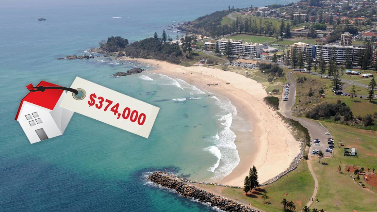 Port Macquarie, NSW: The median price of a house in Port Macquarie is $374,000, while the median price for a unit is $277,000. The highest price paid over the last year was $1.55 million.