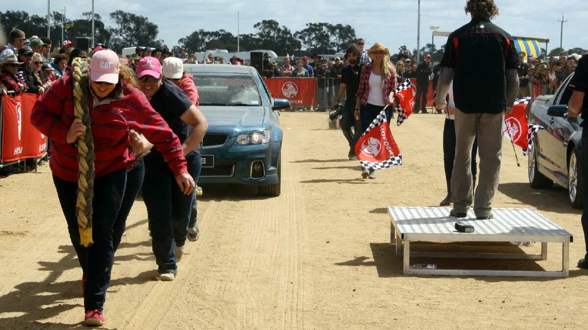 2012: The Holden Grunt-Off is a popular competition. Picture: Daisy Huntly