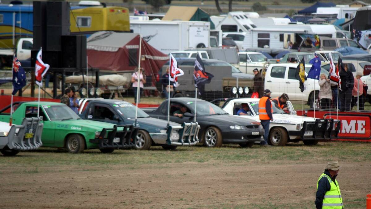 2012: Drivers put pedal to the metal in the Australian National Circlework Championships.