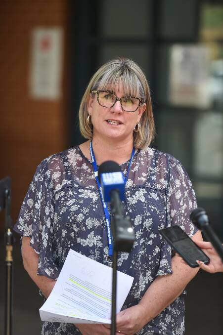 NOT OVER YET: Albury-Wodonga Health's Sally Squire says not to get complacent just because the Border has no COVID cases. Picture: MARK JESSER