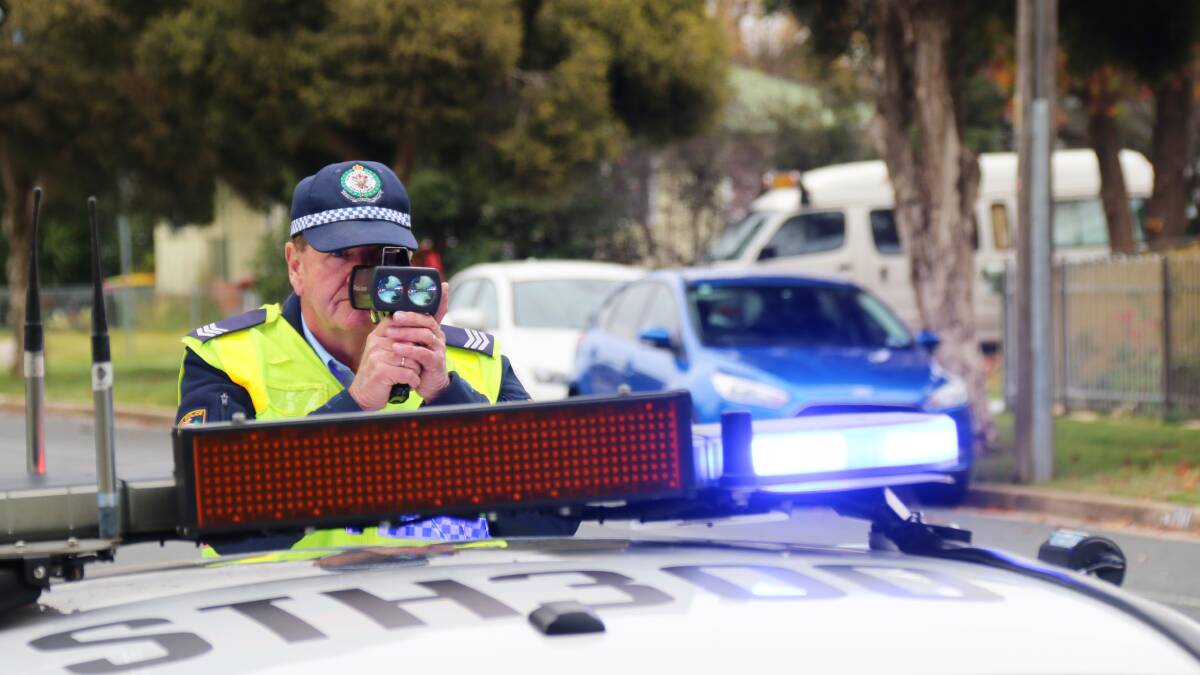 SPEED TRAP: Police will be on high alert for speeding offences in eight key locations across Albury.