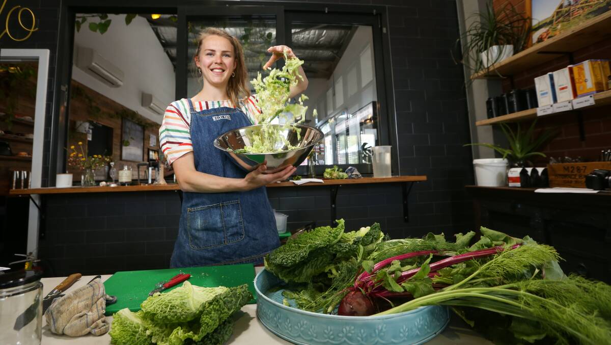 PICKLING FUN: Cafe Musette and Wolki farm owner Ann Wolki. Pictures: JAMES WILTSHIRE