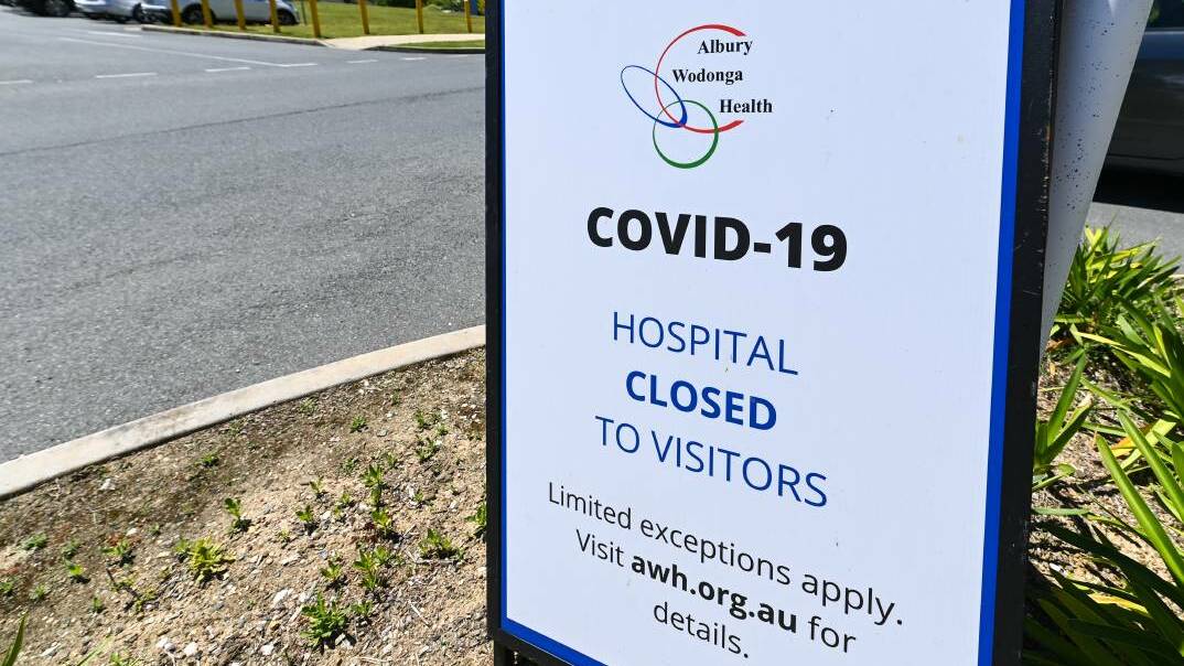 Albury-Wodonga COVID-19 case and hospital numbers in double digits