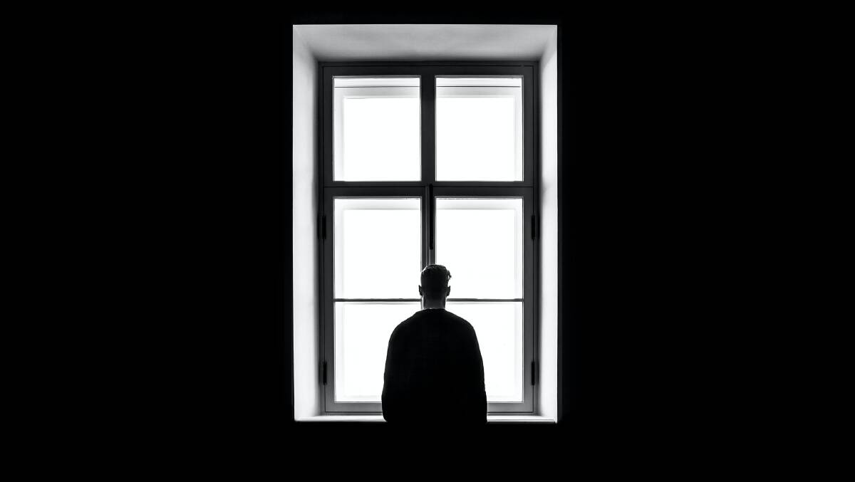 ISOLATION: "Recent research by the Psychological Society in 2018 at Adelaide University showed that loneliness and isolation were two of the most deadly killers of older men." - Dr Ray King. PICTURE: UNSPLASH.