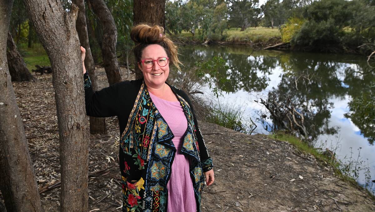 ALONG THE MURRAY: Murray Arts executive director Alyce Fisher says the Border project will bring together creatives from different disciplines to explore the impact of COVID-19 on the NSW-Victoria border. Picture: MARK JESSER