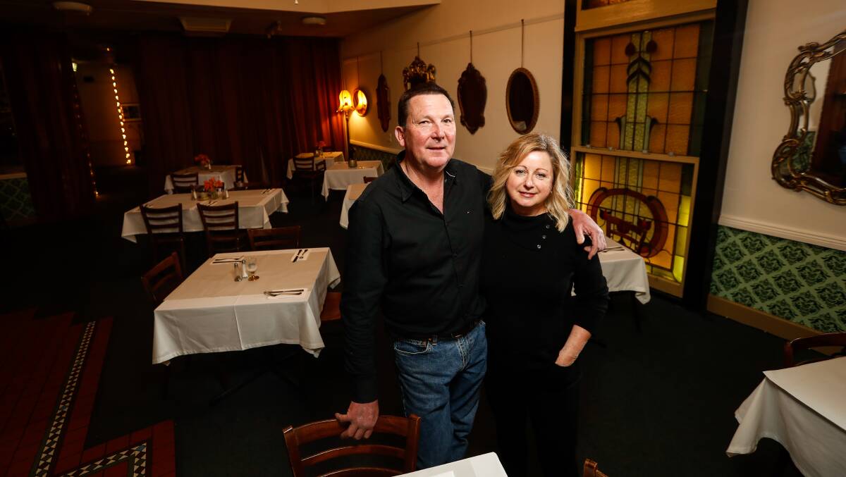 Wangaratta's Cafe Martini Bull's Head Hotel owners Mark and Belinda Sorrensen featured on Kitchen Nightmares Australia this week. Picture by James Wiltshire