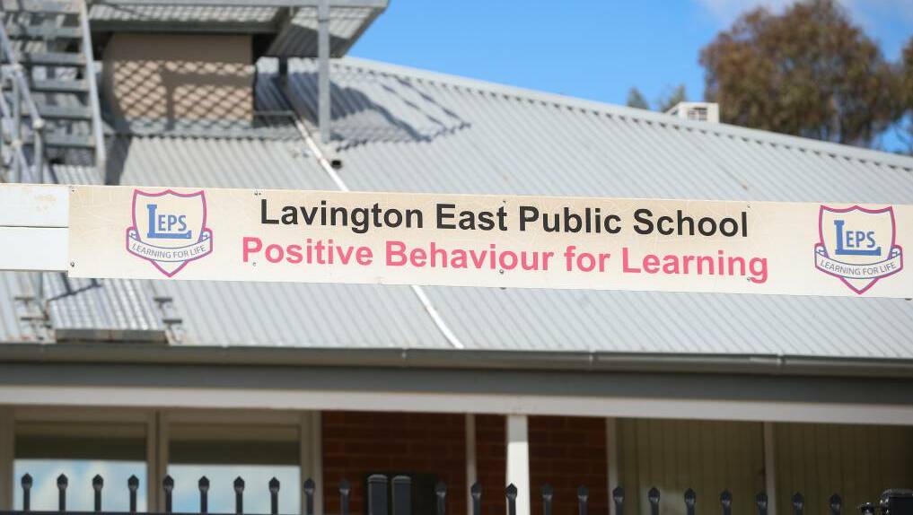 REOPENING: Lavington East Public School will reopen on October 18, according to a Department of Education spokesperson. Picture: JAMES WILTSHIRE