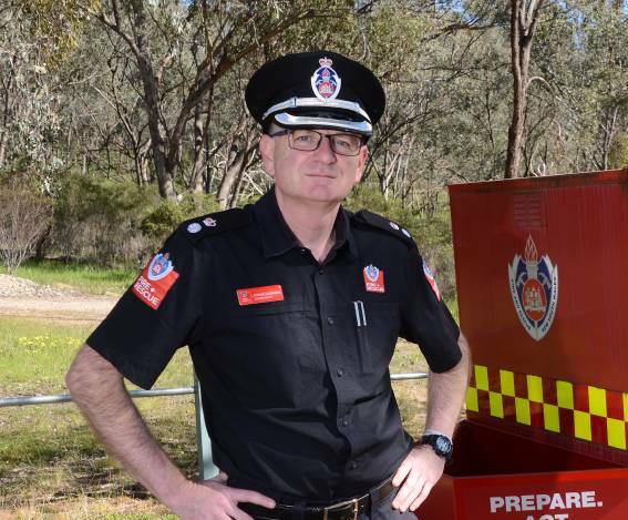BLAZE PUT OUT: Fire and Rescue NSW commander Stewart Alexander says crews responded to the burning classroom at about 2am on Saturday morning.