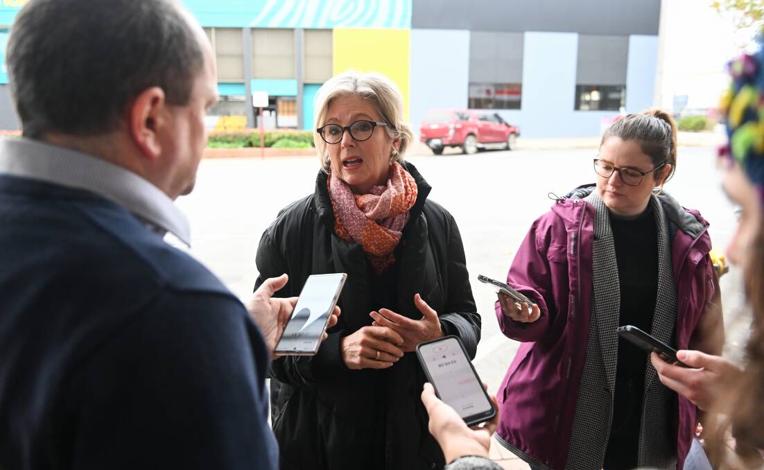 MENTOR: Member for Indi Helen Haines will host a number of newly elected federal independent members in her Wangaratta office on Wednesday. Picture: MARK JESSER