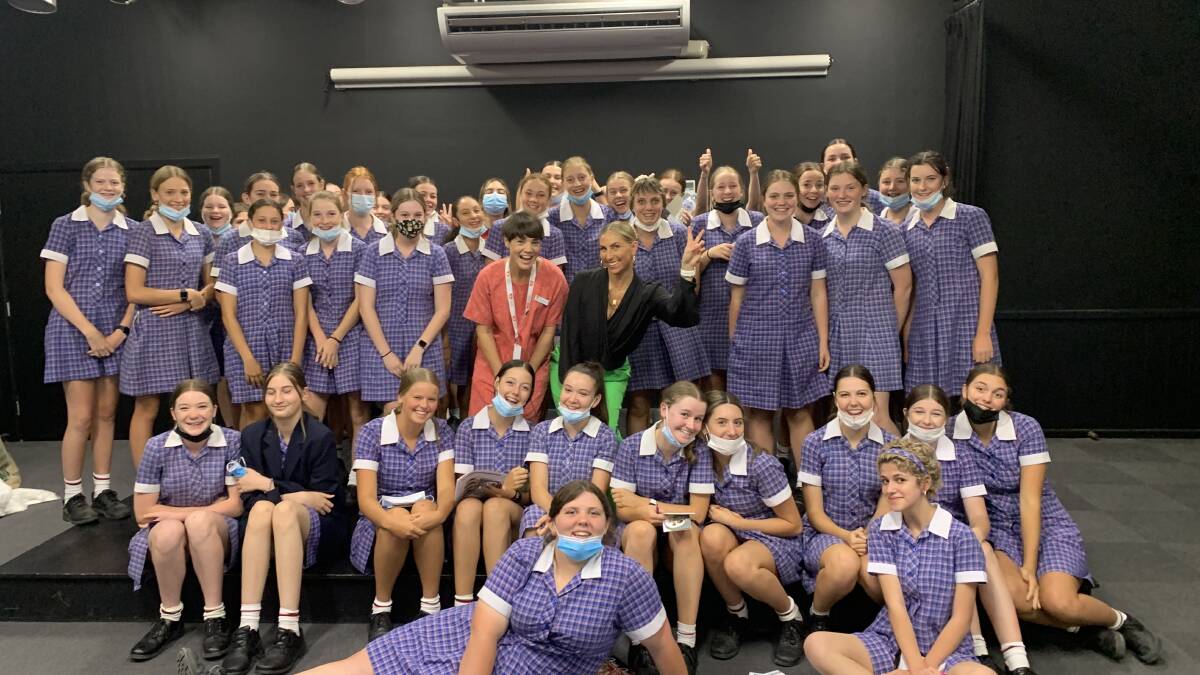BREAKING STIGMA: Clinical educator for PPEP (Period, Pain and Endometriosis Program) Talk NSW Syl Freedman after speaking to students at Trinity Anglican College. Picture: SUPPLIED