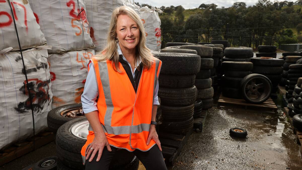Ms Baldwin said introducing a FOGO bin to Albury residents was a "culture shock". Picture by James Wiltshire