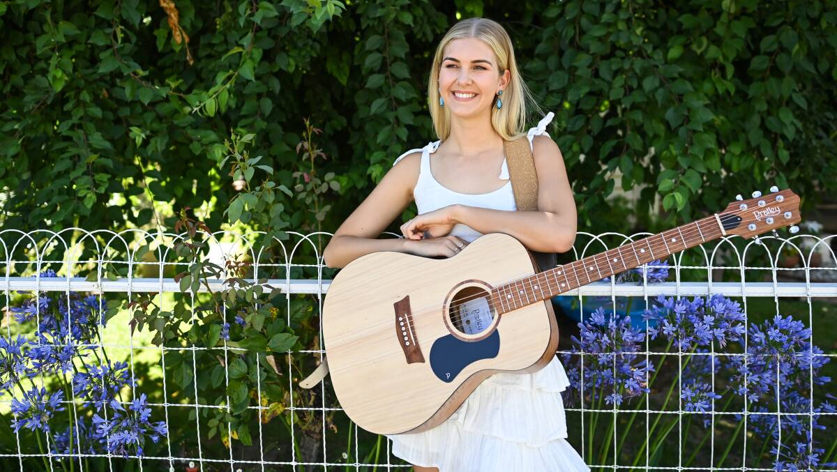 BORN TO PERFORM: Wangaratta's Jade Gibson says she's excited to take to the stage at the Tamworth Country Music Festival tonight. Picture: MARK JESSER