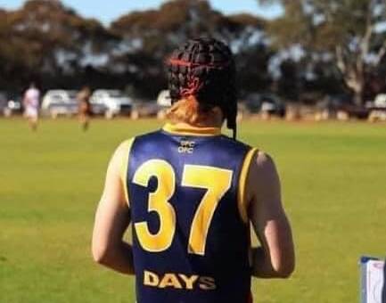 MR COURAGEOUS: Jeremy's beloved No. 37 jumper will be worn for the last time by his little brother Jamie on Saturday.