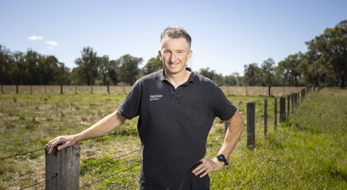 WIDE SMILES: Border agronomist Bob Ronald says the last two years of high rainfall, including last month's record rain, have put farmers in good stead for the year ahead. Picture: ASH SMITH