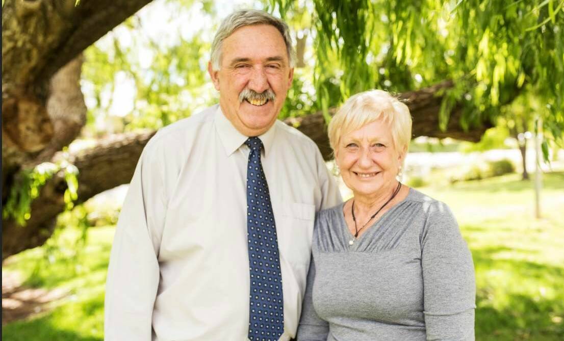 SAD NEWS: Former Edward River mayor Norm Brennan has passed away. He is pictured here with Cr Pat Fogarty. The death was announced on Tuesday afternoon.