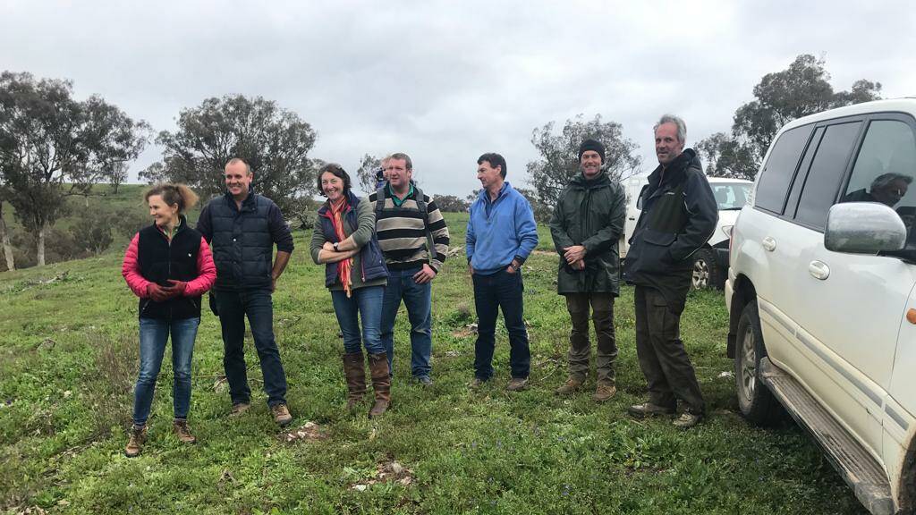 WORKING TOGETHER: Members of The Eight Families Group will be coming together to share their experiences at a Soils For Life field day on Wednesday. Picture: SUPPLIED