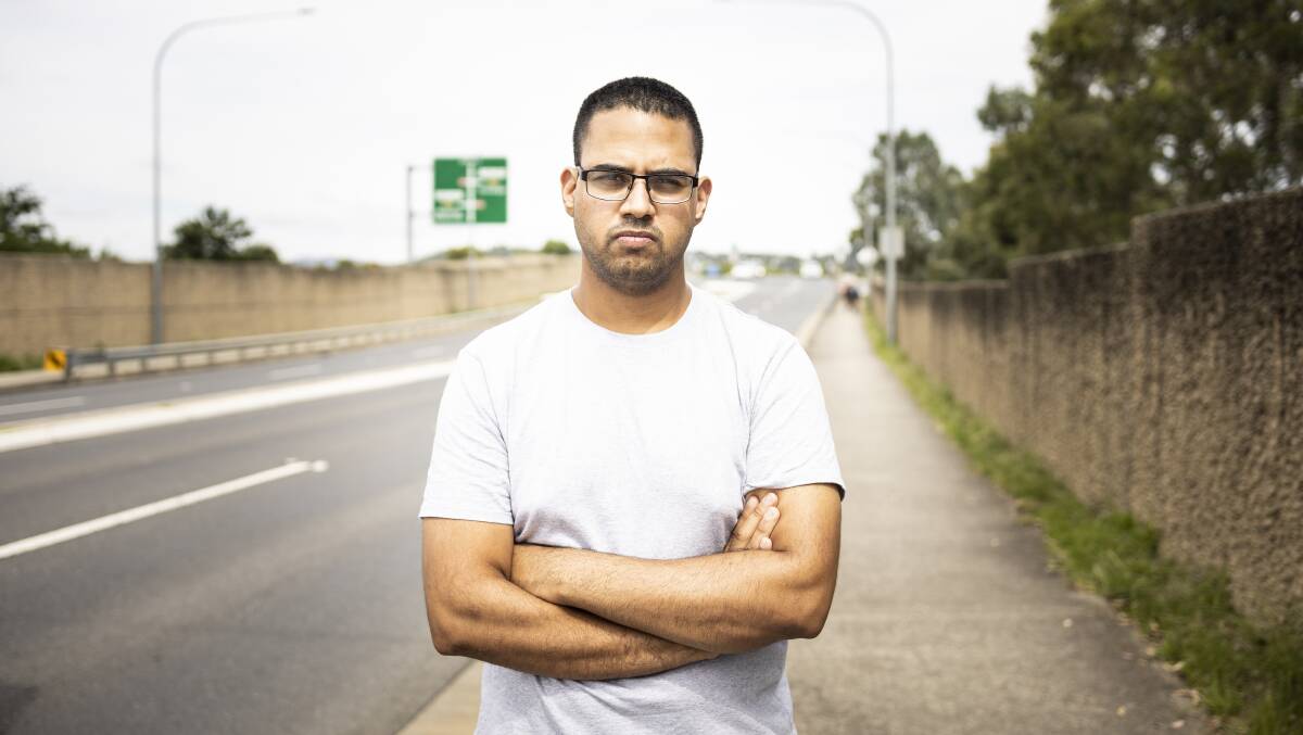 DISAPPOINTED: Albury resident Ashwin Ayyagari says he will never tolerate racism after he was abused by a red P plater driving past him on Borella Road. Picture: ASH SMITH
