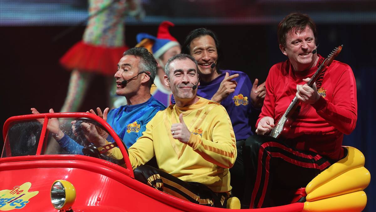 THE OGS: The original Wiggles at their last concert in 2012. Picture: Getty Images