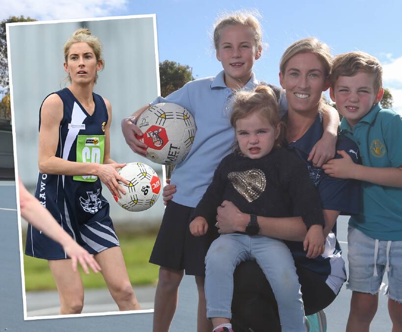 STILL GOT IT: This season was Kylie Leslie's first since the birth of her third child and she finished it with the fifth club best-and-fairest of her career. Pictures: TARA TREWHELLA & MARK JESSER