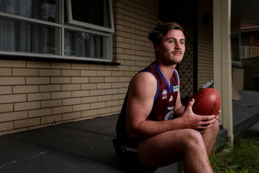 Jack Chesser looked right at home in Culcairn's forward line this year. Picture: JAMES WILTSHIRE