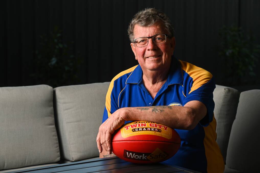 THE REX FILES: It's been 10 years since Rex Gray took over as the Tallangatta league president but nothing compares to what he's been through in 2021. Picture: MARK JESSER