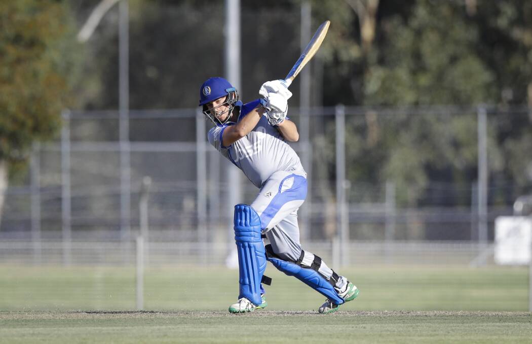 WE'LL BE BACK: Albury captain Ross Dixon scored 15 runs in the grand final, having earlier taken 2-47 from 10 overs on a proud day for the club. Picture: ASH SMITH