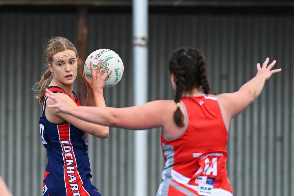 Lockhart's netballers are gearing up for finals. Picture: MARK JESSER