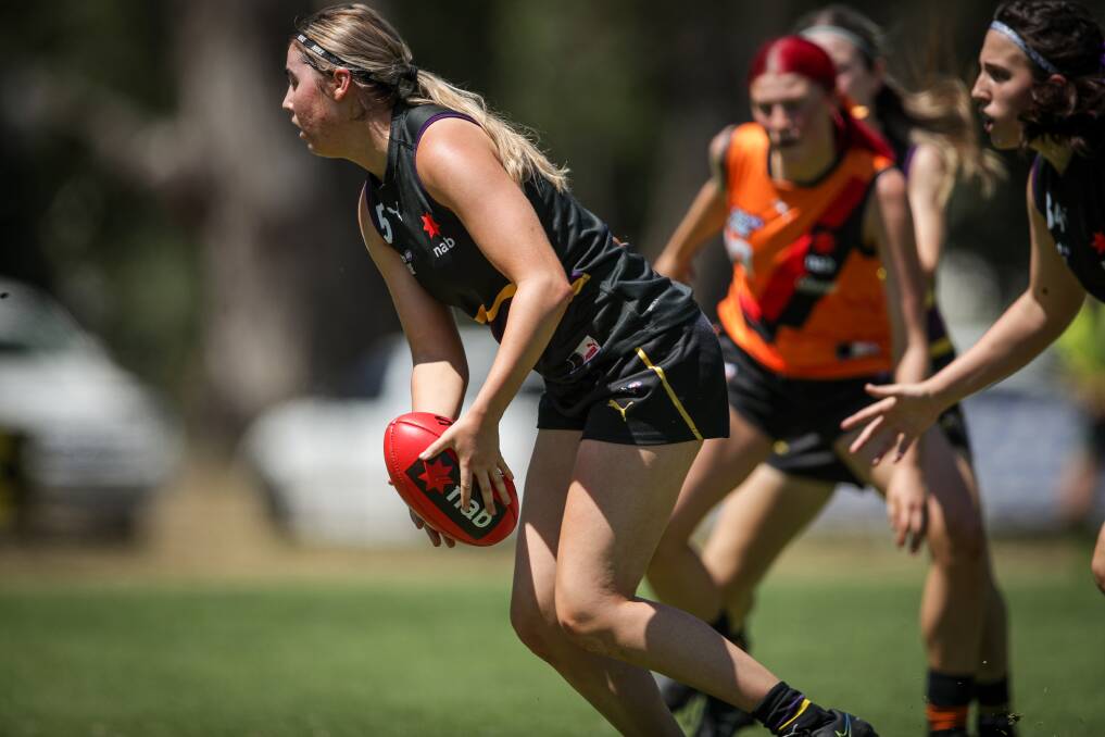 Zarlie Goldsworthy had a superb NAB League season with the Bushies. Picture: JAMES WILTSHIRE