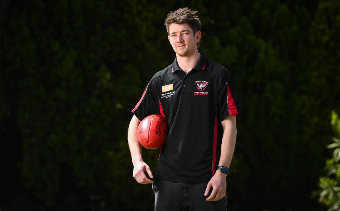 NEW GOALS: Blake Jones captained Lockhart in the Hume League and played 100 senior games for the Demons but next season he'll be wearing the black and red of TDFL side Dederang-Mt Beauty. Picture: MARK JESSER