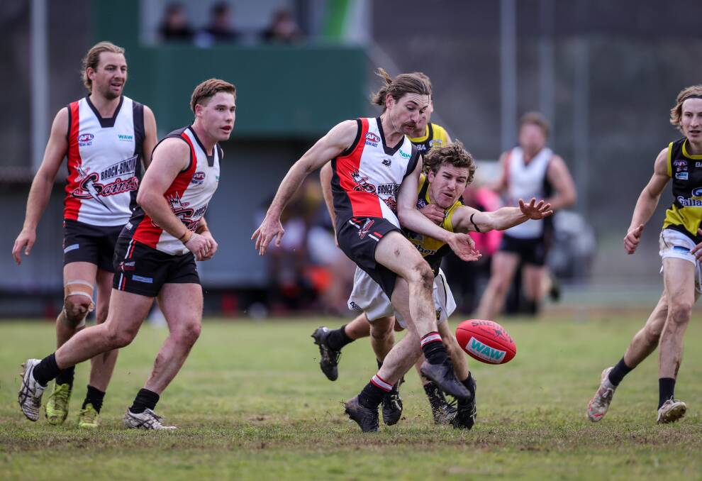 Brock-Burrum are preparing for another finals campaign. Picture: JAMES WILTSHIRE