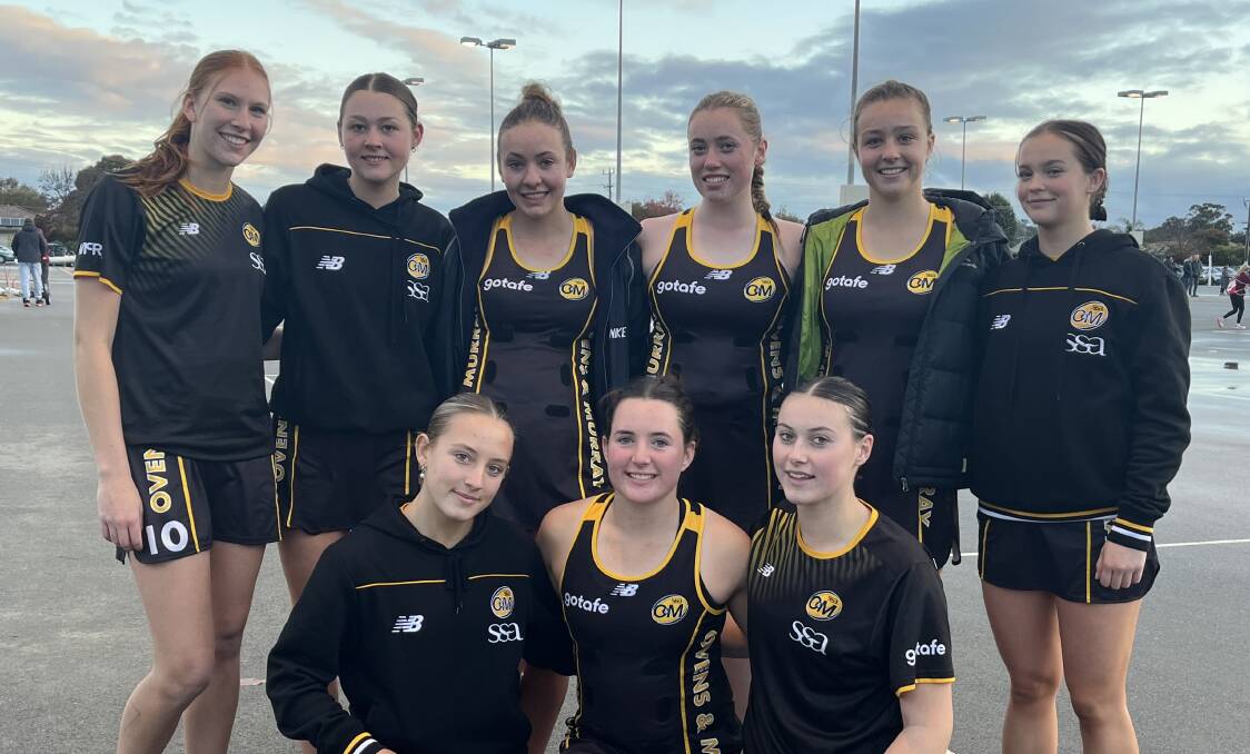 Kaleisha Pell, Maggie McGrath, Indie Conway, Niamh Moylan, Lily McKimmie, Alannah Foley, Mahalia Withers, Liz Murphy and Ava Koschitzke took the Ovens and Murray to a grand final on Sunday and on to the Association Championships finals day in Melbourne.