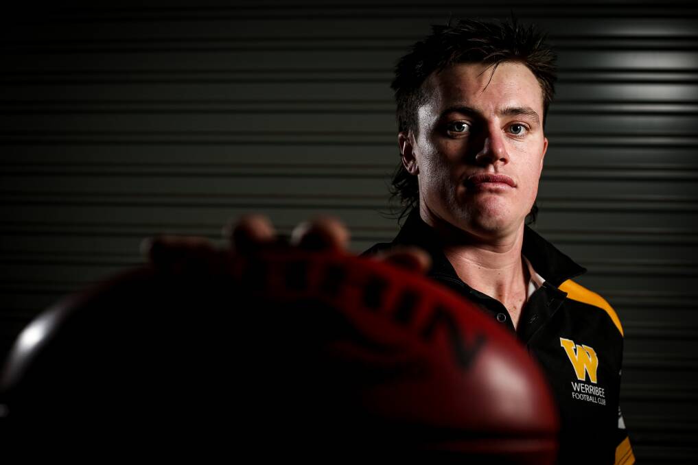 Dom Brew has played 90 games for Werribee in the VFL. Picture by James Wiltshire