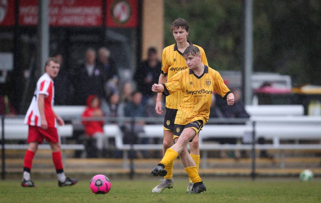 Jack McGiffen's arrival from Scotland was a major boost for Albury Hotspurs, who finished fifth on the ladder before losing to Wangaratta in the quarter-finals. Picture by James Wiltshire
