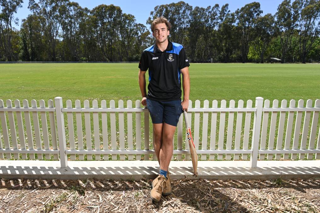 Kaelan Bradtke continues to shine in both football and cricket. Picture by Mark Jesser