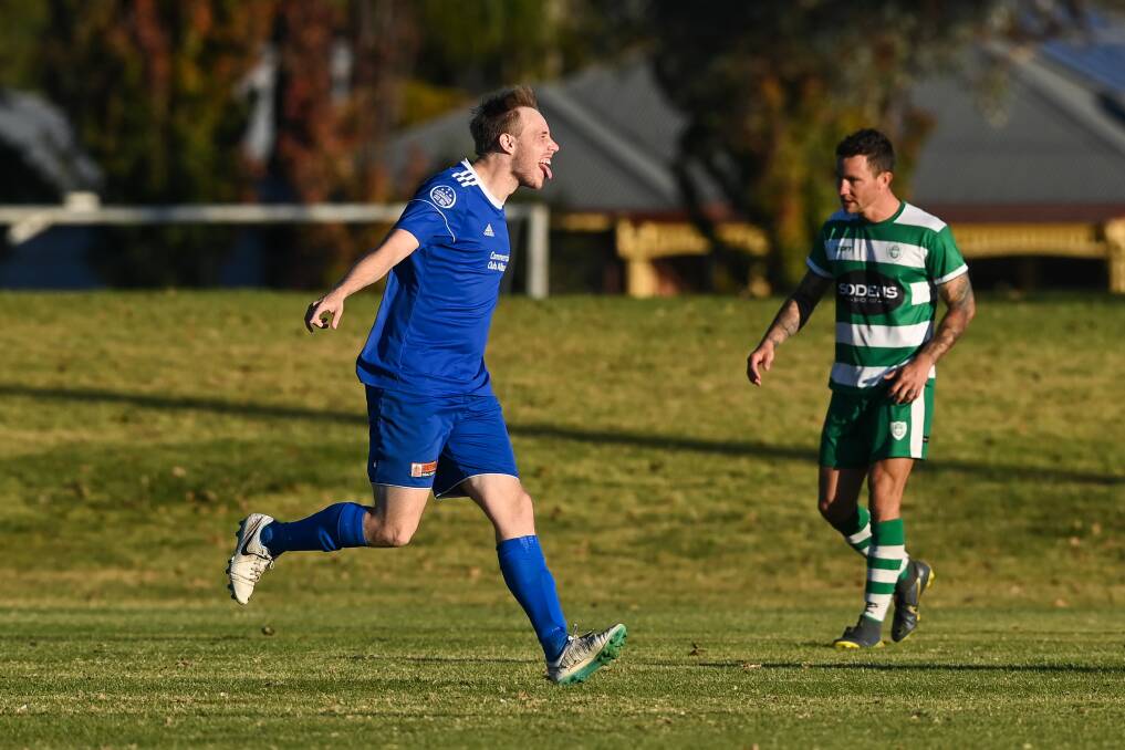 Albury City's Patrick Brown knows what impact a cancelled season could have. Picture: MARK JESSER