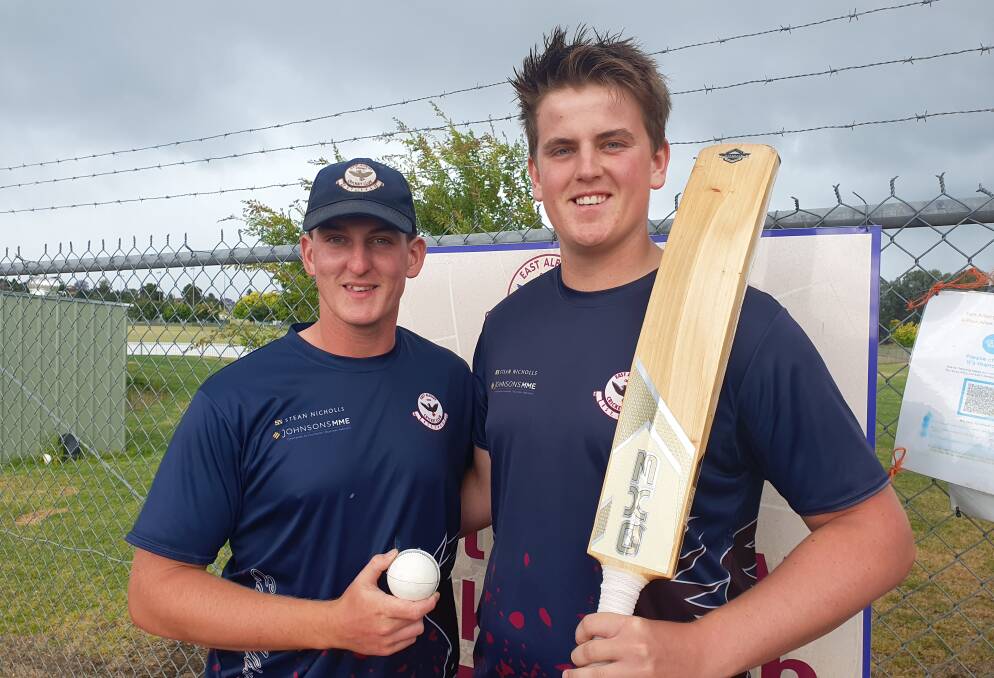 Liam and Coby Fitzsimmons are moving to Melbourne to play Victorian Premier Cricket.