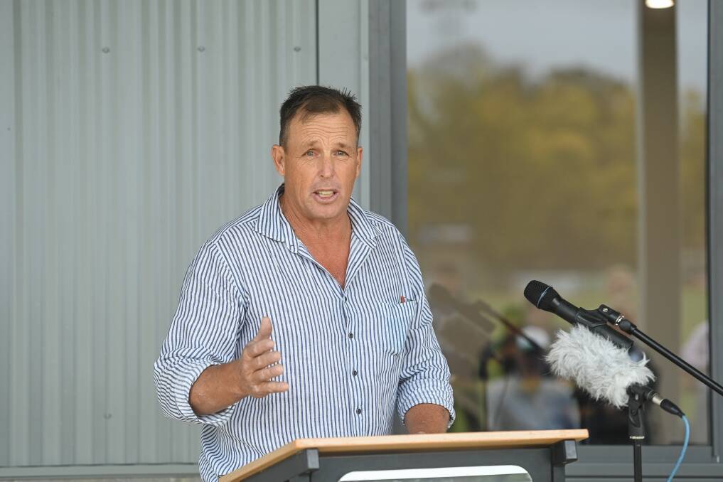 Holbrook Sporting Complex chairman Russell Parker. Picture: MARK JESSER