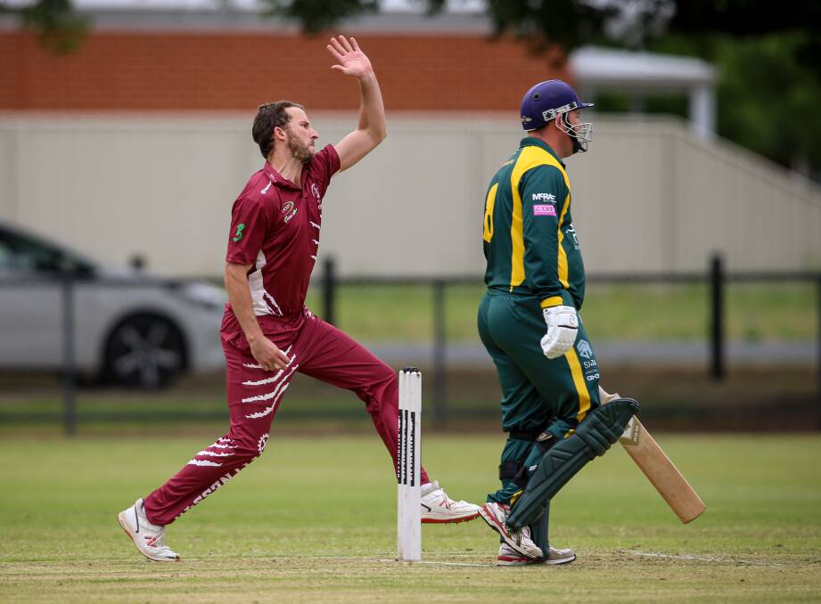 BIG GUNS: North Albury came out on top the last time the sides met, beating Wodonga by eight wickets in round seven with opening batters Ash Borella and Tim Hartshorn putting on 87 together. Picture: JAMES WILTSHIRE