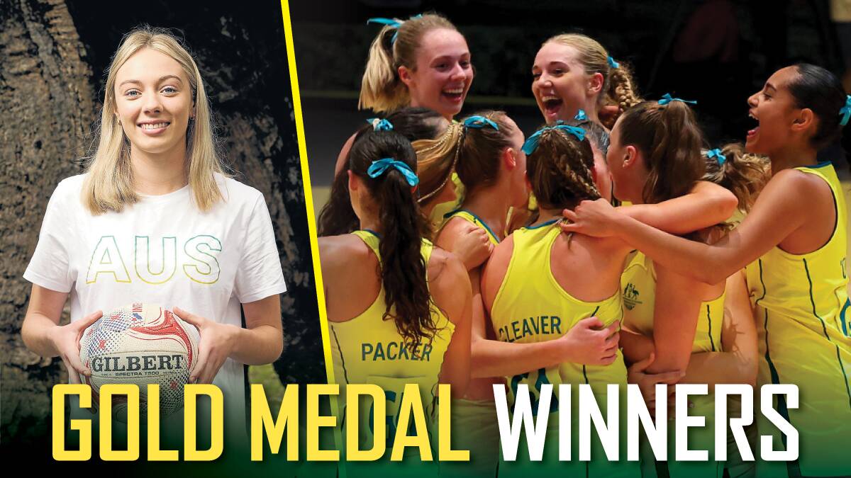 Mia Lavis and Australia are the Commonwealth Youth Games netball champions.