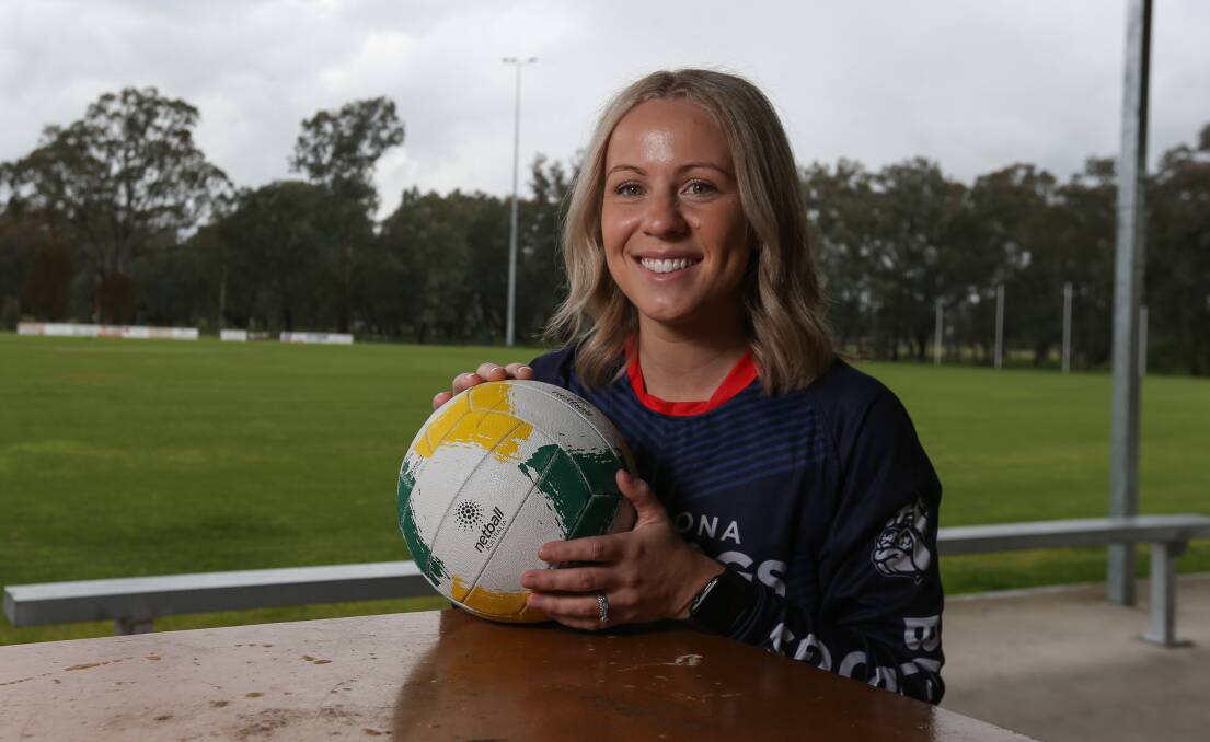 BEST OF THE BULLDOGS: Eliza Quinlivan finished the season as Thurgoona's best-and-fairest A-grade netballer despite only deciding to join the club a week before round one. Picture: TARA TREWHELLA