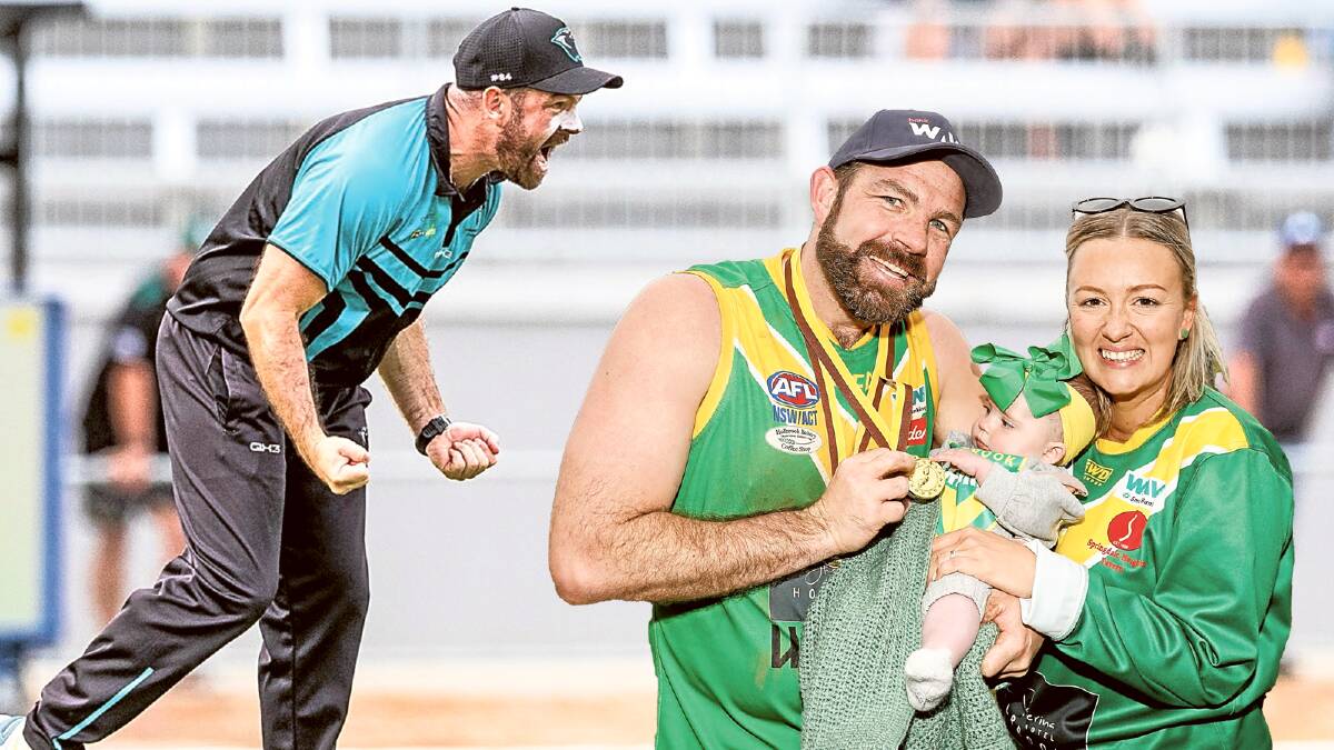 Matt Sharp has added a cricket premiership to the footy flag he won in September.