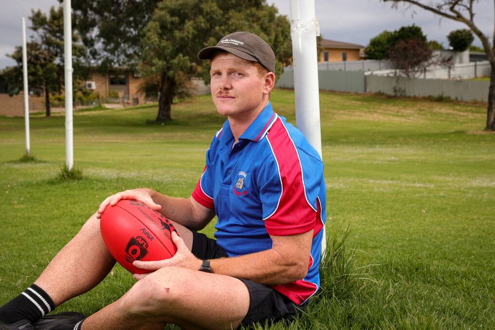 JACK ON TRACK: After seven years with Albury in the Ovens and Murray, this season will see Jack Avage attack senior football in the Hume league with a Jindera side intent on playing finals. Picture: JAMES WILTSHIRE